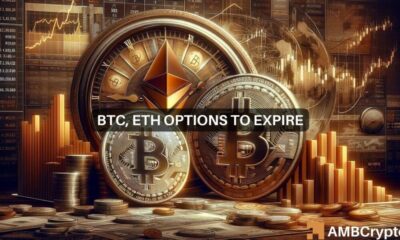 $4.7 Billion in Bitcoin and Ethereum Options About to Expire!  Predictions to go wrong?