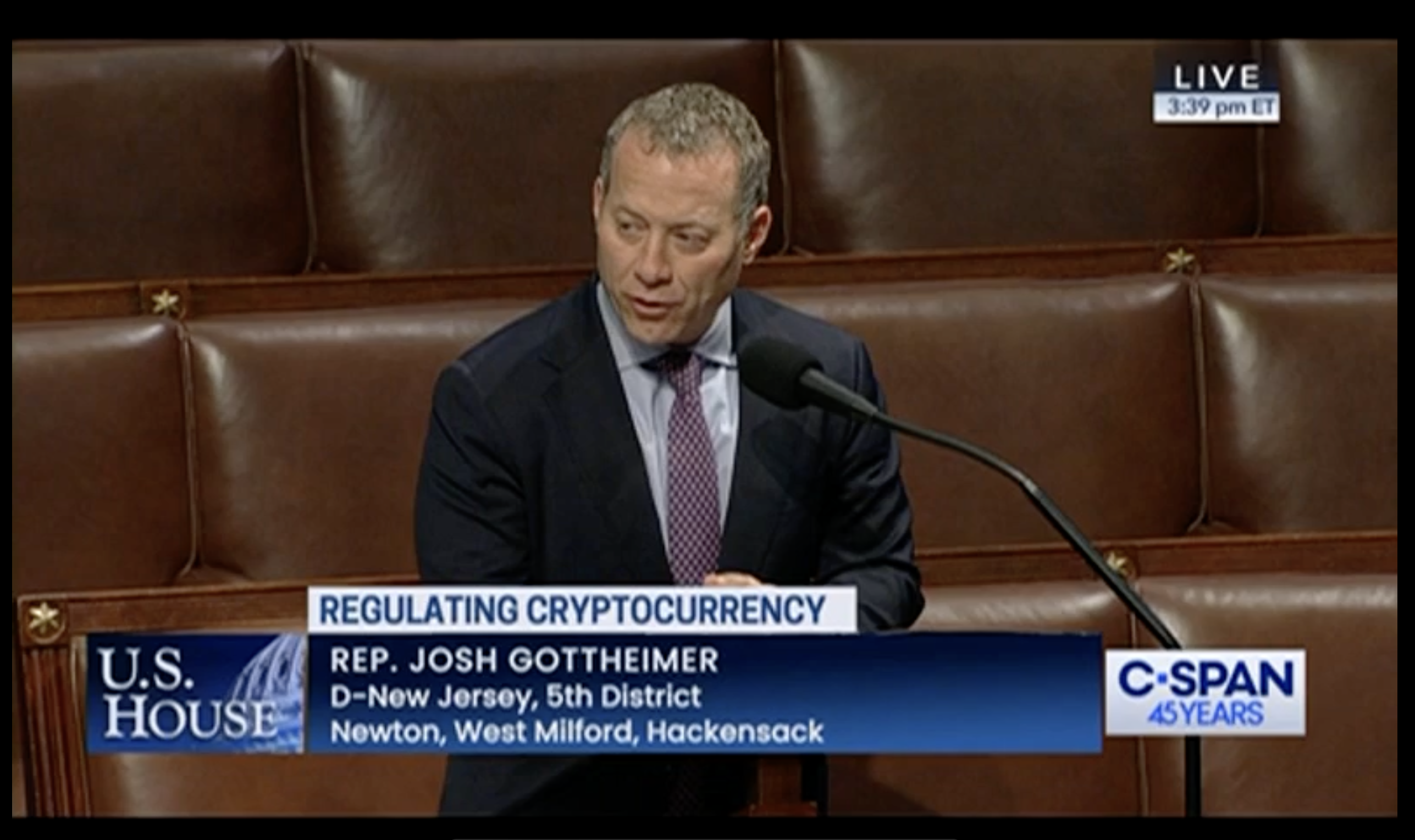 PRESS: House Passes Bipartisan Gottheimer-Led Legislation to Modernize Cryptocurrency Regulation, Protect Consumers