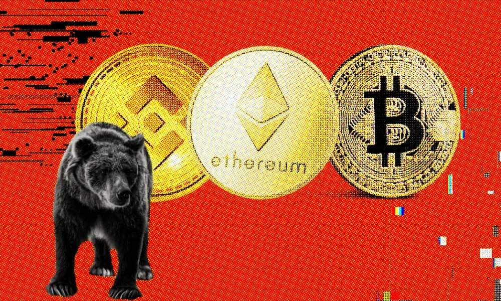 Why is the crypto market bearish today?