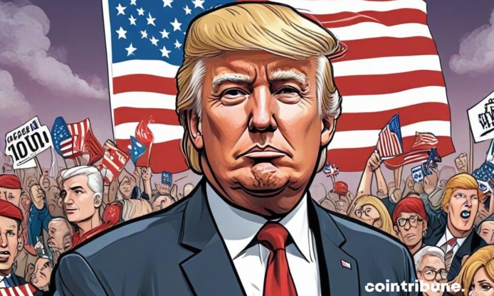 Trump could win the election thanks to his pro-cryptocurrency policy.