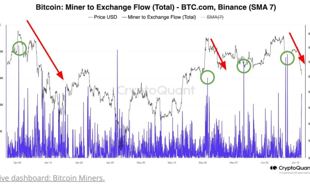 Bitcoin miners profit from BTC rally as cryptocurrency transfers hit two-month high