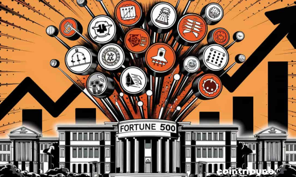 Blockchain: Fortune 500 Companies Lead the Way, with the US Trailing