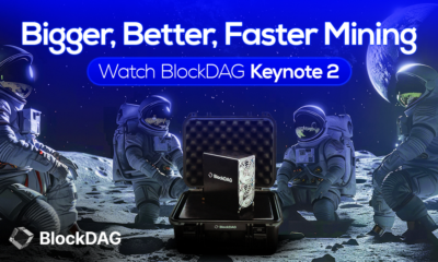 BlockDAG Presale Increases by $3 Million Overnight After Keynote 2, Surpasses Dogecoin Price Projections and Injective Blockchain Insights