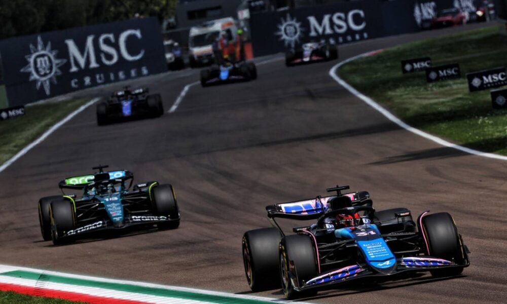 Emilia Romagna Grand Prix 2024Esteban Ocon (FRA) Alpine F1 Team A524. Formula 1 World Championship, Rd 7, Emilia Romagna Grand Prix, Sunday 19th May 2024. Imola, Italy.