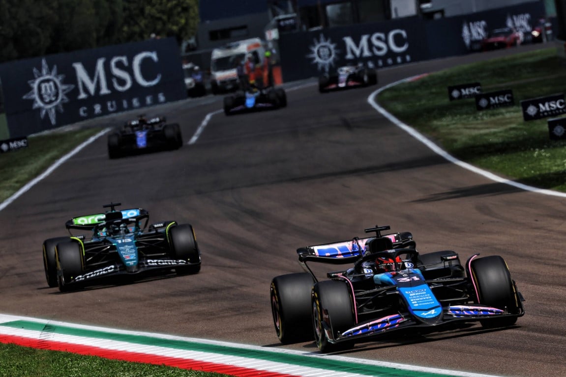 Emilia Romagna Grand Prix 2024Esteban Ocon (FRA) Alpine F1 Team A524. Formula 1 World Championship, Rd 7, Emilia Romagna Grand Prix, Sunday 19th May 2024. Imola, Italy.