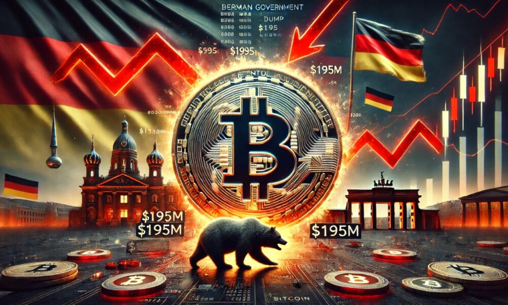 German Government Bitcoin Dump Surpasses $195 Million as Selling Wave Persists