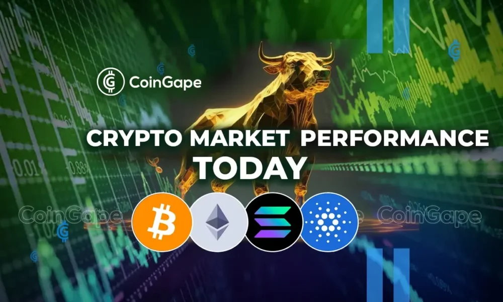 How is the crypto market performing today?