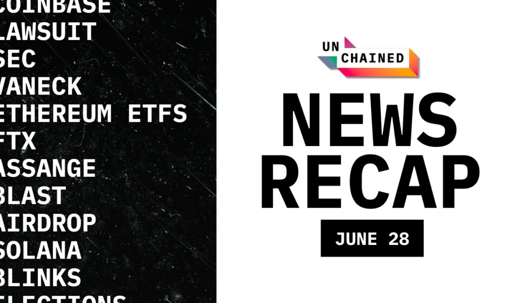 Weekly Recap: VanEck's Solana ETF, Coinbase Sues SEC, FDIC