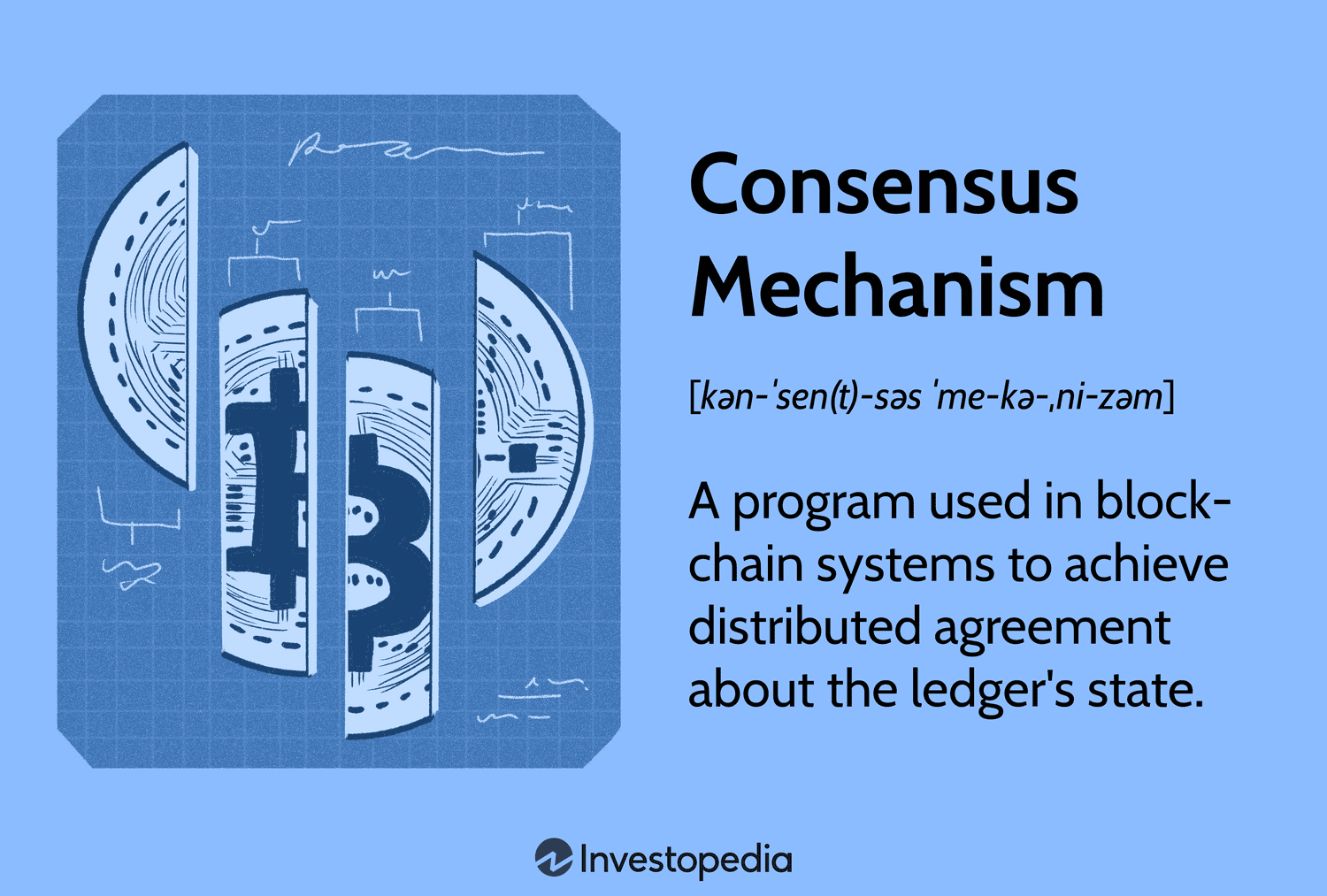 What are the consensus mechanisms in blockchain and cryptocurrencies?