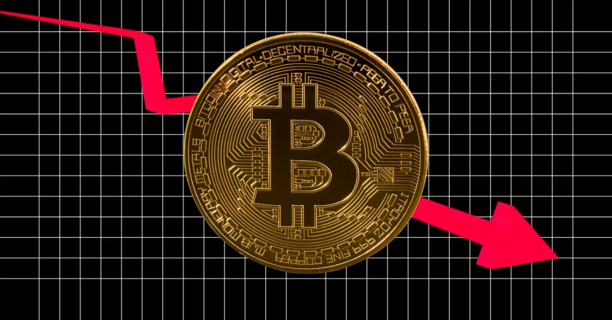 Why is the price of Bitcoin falling today?