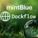 mintBlue and DockFlow logo with environmental background