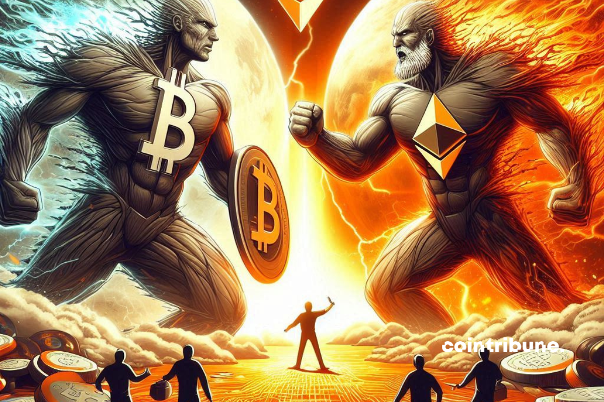 A battle of the titans for blockchain revenues