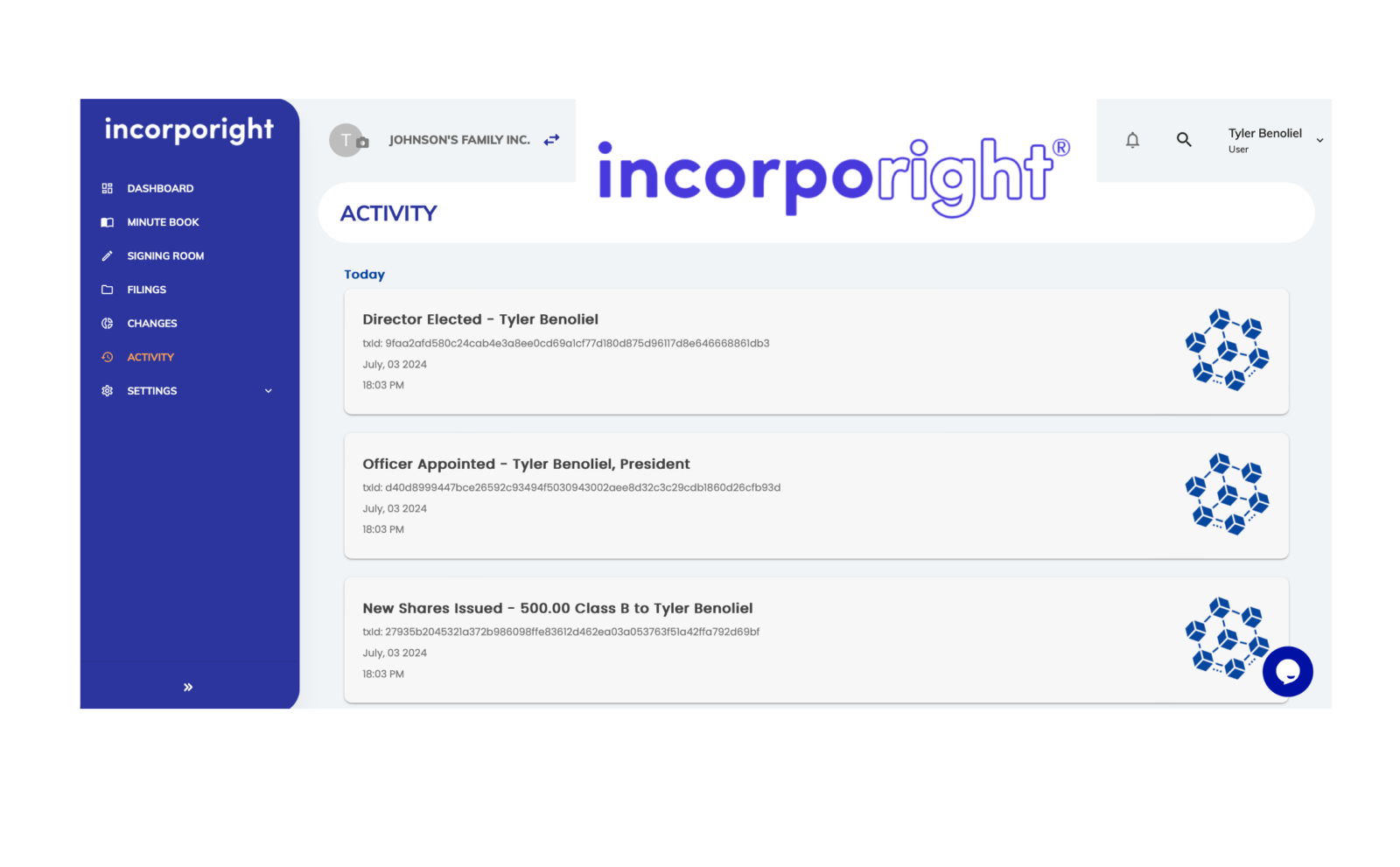 Incorporight – Legal Blockchain Without Fanfare – Artificial Lawyer