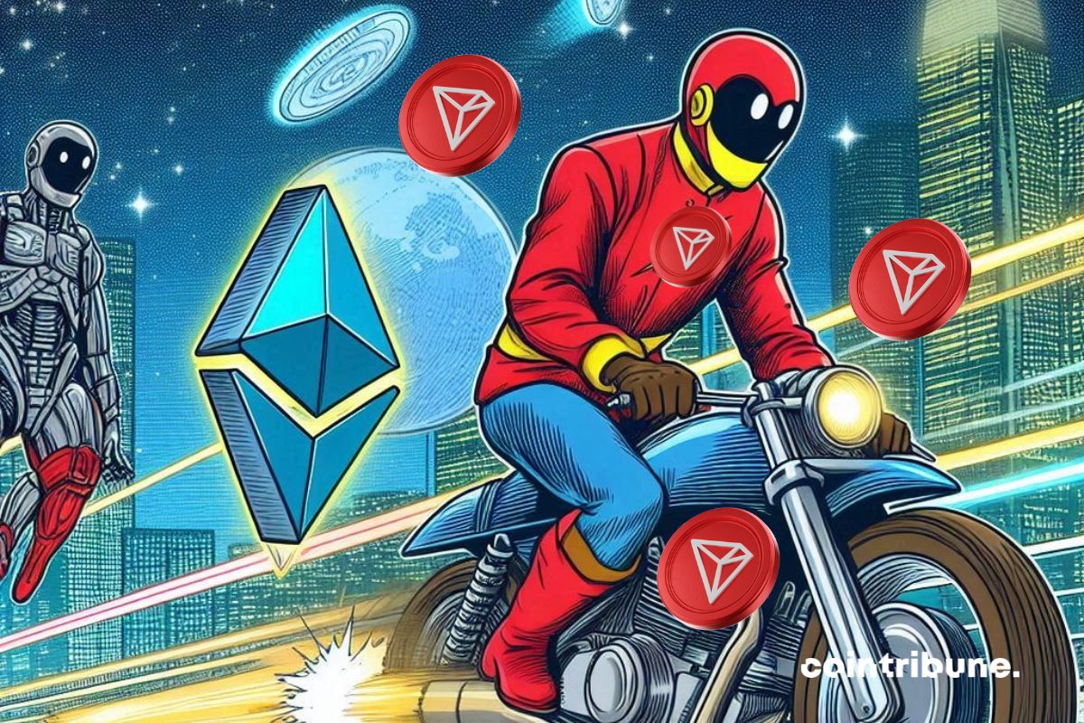 TRON overtakes Ethereum with 8.1 billion transactions!