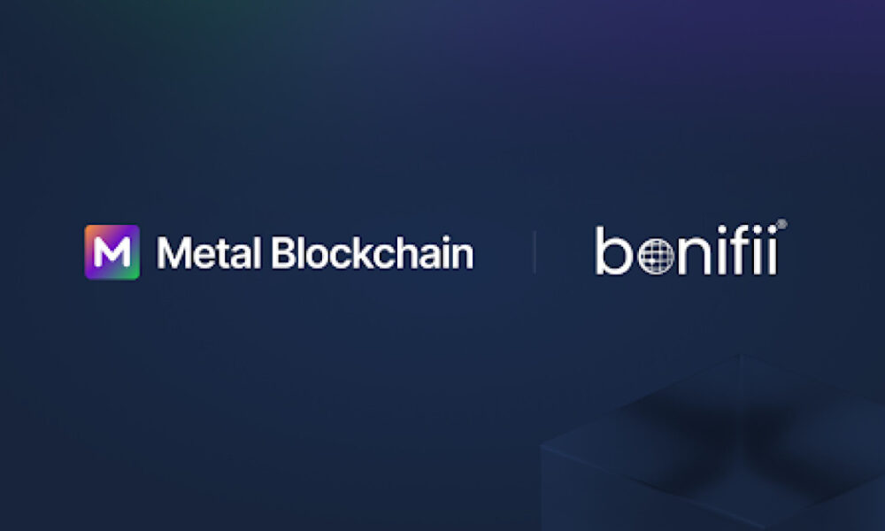 Bonifii joins Metal Blockchain's banking innovation program