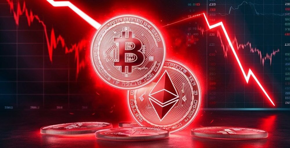 Cryptocurrency liquidations surpass $200 million as Ethereum and Bitcoin plummet