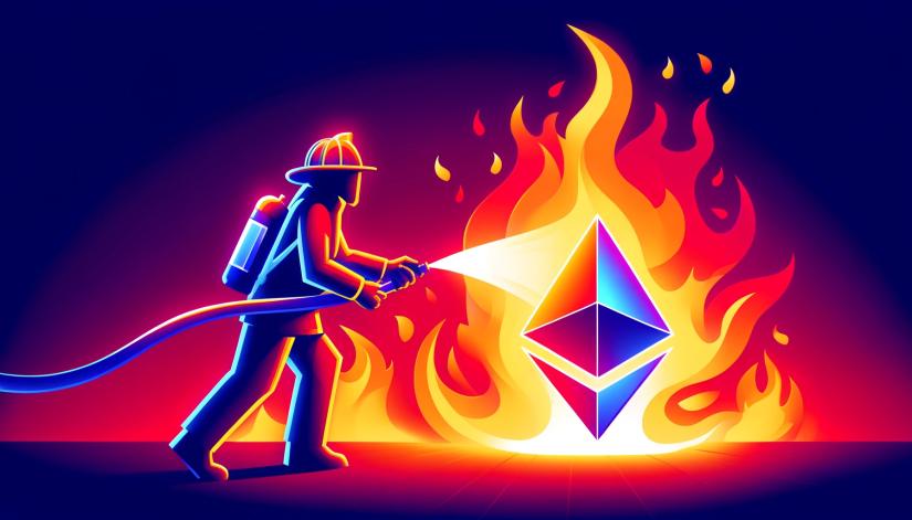 Ethereum burn rate drops 67% in Q2