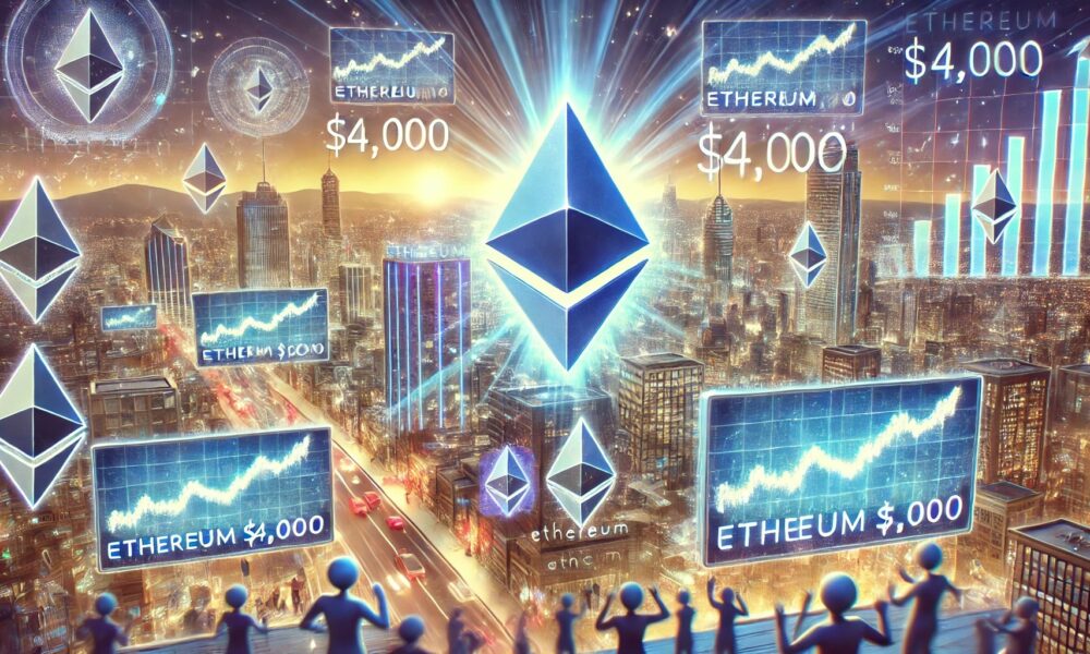 Ethereum on verge of breaking $4,000 as price tests crucial levels; analyst