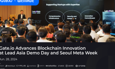 Gate.io promotes blockchain innovation at Lead Asia Demo Day and Seoul Meta Week 2024