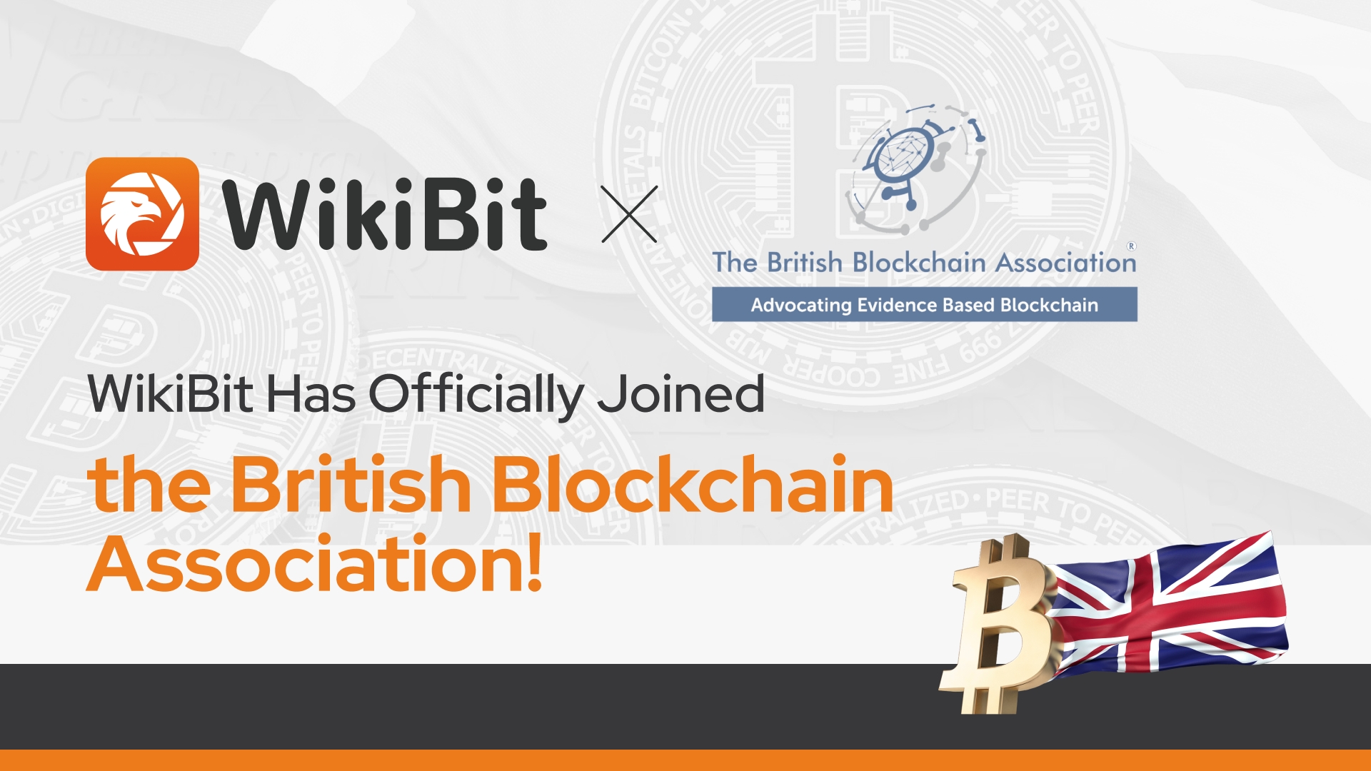 Renowned blockchain regulatory information query platform WikiBit officially joins the British Blockchain Association